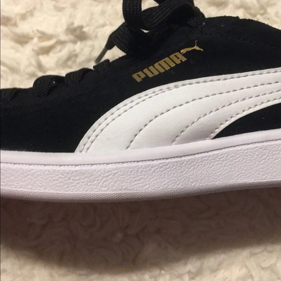Black suede puma sneakers - Picture 2 of 2